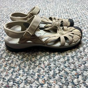 Keen Womens Tan Rose Sandal Size 7